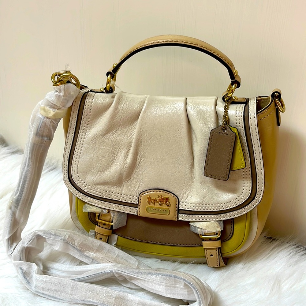 ⭐️NWT💯 Authentic Coach Madison Colorblock Annabelle Bag